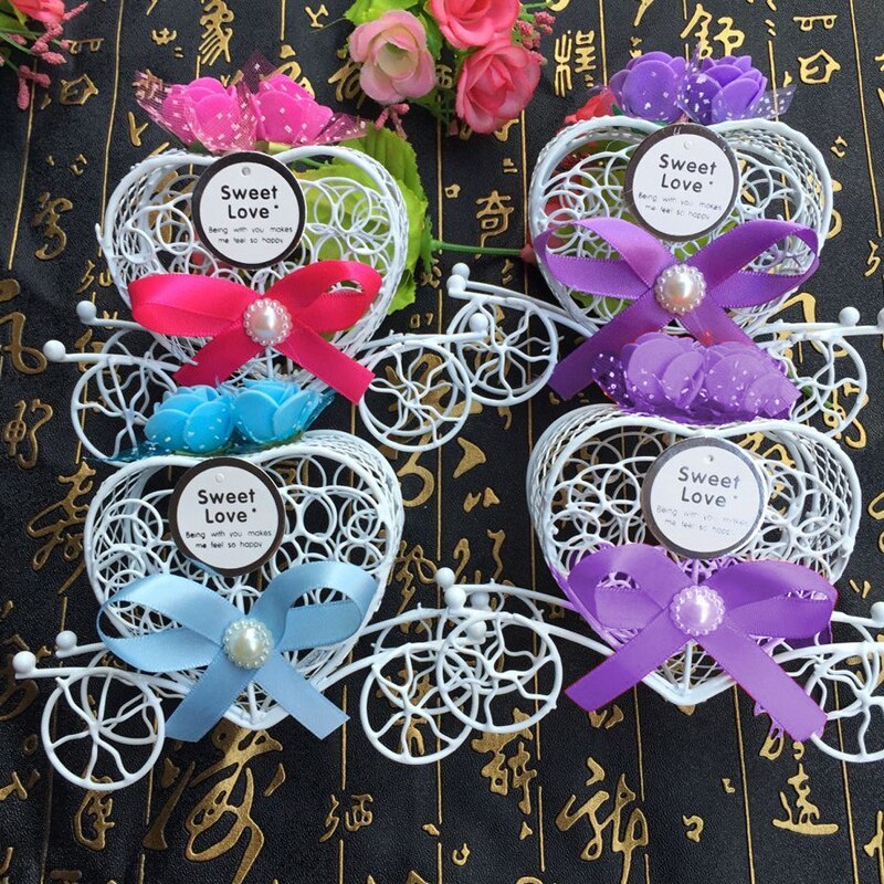 5Pcs Cinderella Carriage Candy Chocolate Boxes Birthday Wedding Party Favour