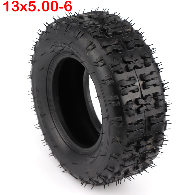 Pneu intérieur et extérieur de 6 pouces pour moto, pour Quad Go Kart Mini Quad 47cc 49cc, pneu avant 4.10-6 arrière 13x5.00-6: outer tire A