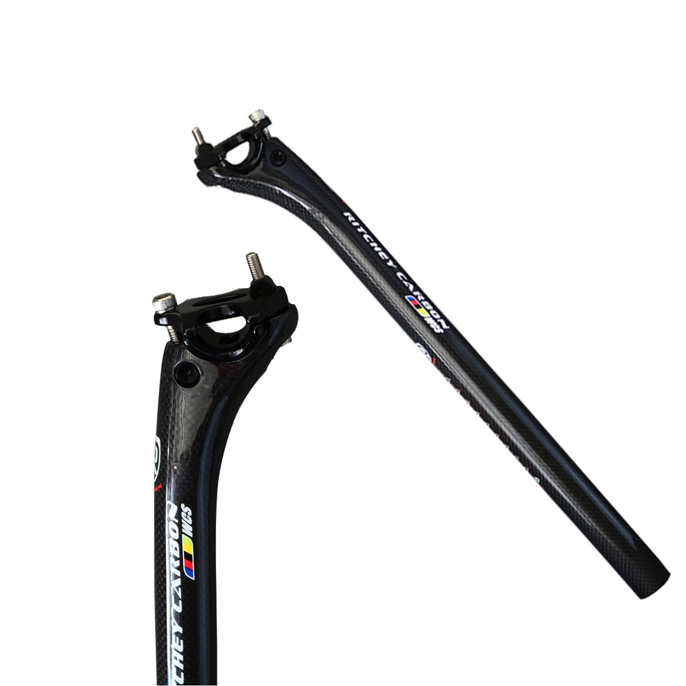 Az -tija de sillín de fibra de carbono para bicicleta de montaña, sillín piezas de bicicleta de carretera, 2 pedidos