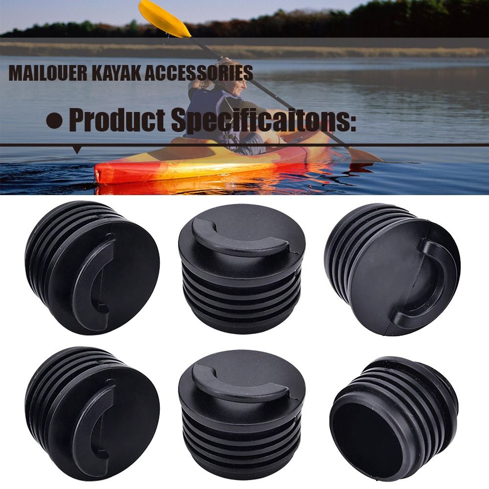 4 stücke Marine Boot Gummi Kajak Rafting Teile Bung Gummi Scupper Stopper Scupper Löcher Stopfen Abfluss löcher Stopfen
