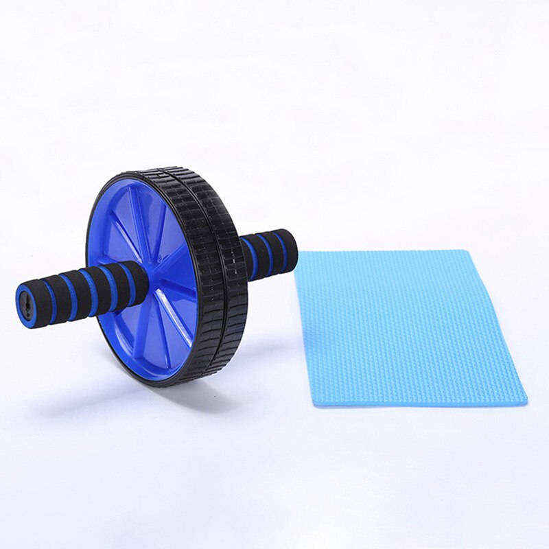 Equipamento do exercício dos rolos da roda da imprensa abdominal de duas rodas para a aptidão da construção do corpo do gym em casa
