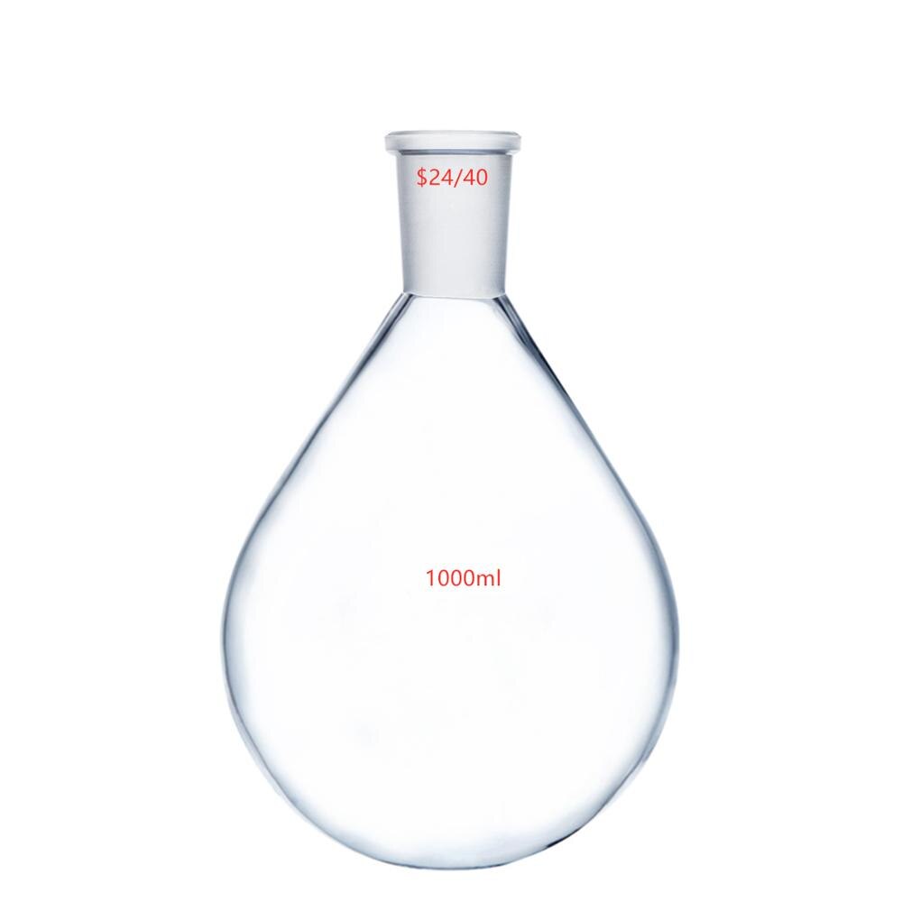1000ml,24/40,Glass Recovery Flask,1L,Rotary Evaporator Kjelda Bottle