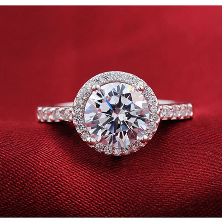 Moonso Pietra DELLA CZ Aggancio di Cerimonia Nuziale Nuziale Reale Argento 925 Genuino Simulato impostato di Gioielli per le donne LJ416S