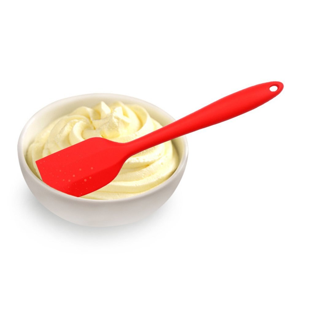 6 Pcs Silicone Pastry Spatula Set Non-Stick Rubber Spatula Heat-Resistant Spatula Kitchen Utensils Kit for Baking