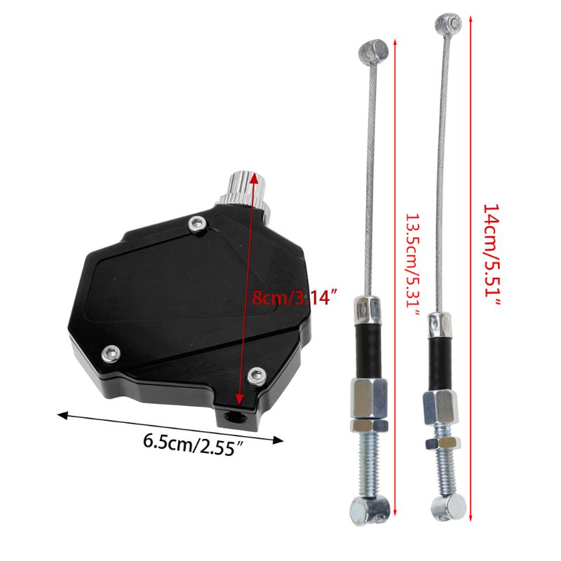 CNC Universal Stunt Clutch Easy Pull Cable System Motorcycles For Honda Yamaha
