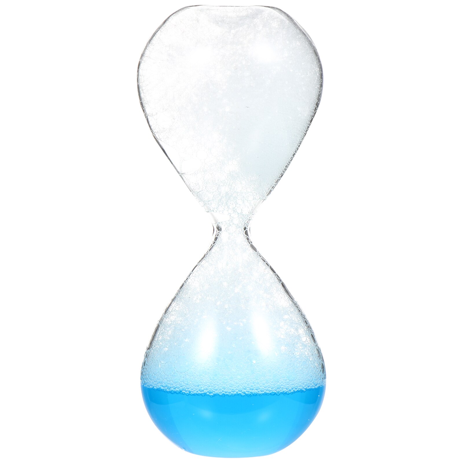 Decorative Hourglass Glass Sand Clock Timer Adornment Home Timing Tool: Blue