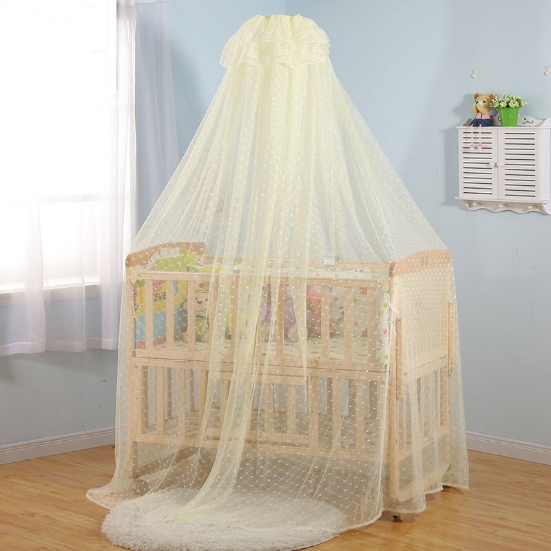 Baby Bett Hängen Baldachin Moskito Netz Prinzessin Bett Baldachin Mädchen Zimmer Dekoration Baby Krippe Netz Zelt freundlicher Zimmer Dekor Baldachin: Beige