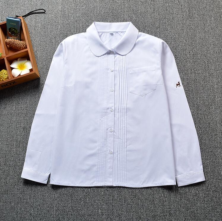 Japanese sailor suit long-sleeved school uniform student wear class Japanese JK uniform shirt long skirt coat three / set JK004