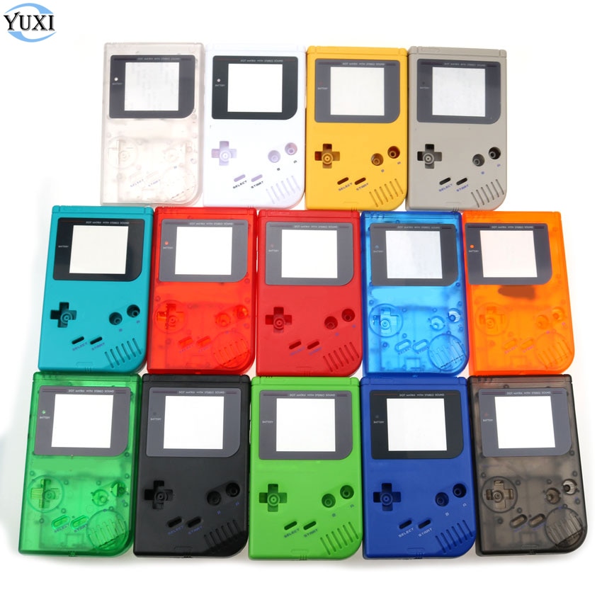 YuXi For GameBoy Classic Game Replacement Case Plastic Shell Cover for GBO DMG Console housing For GB Case