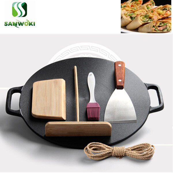 32mm French Crepe Making Machine Japanese Pancake Maker Iron Cooker Crepe Machine Iron Baking Pancake Machine egg fryer