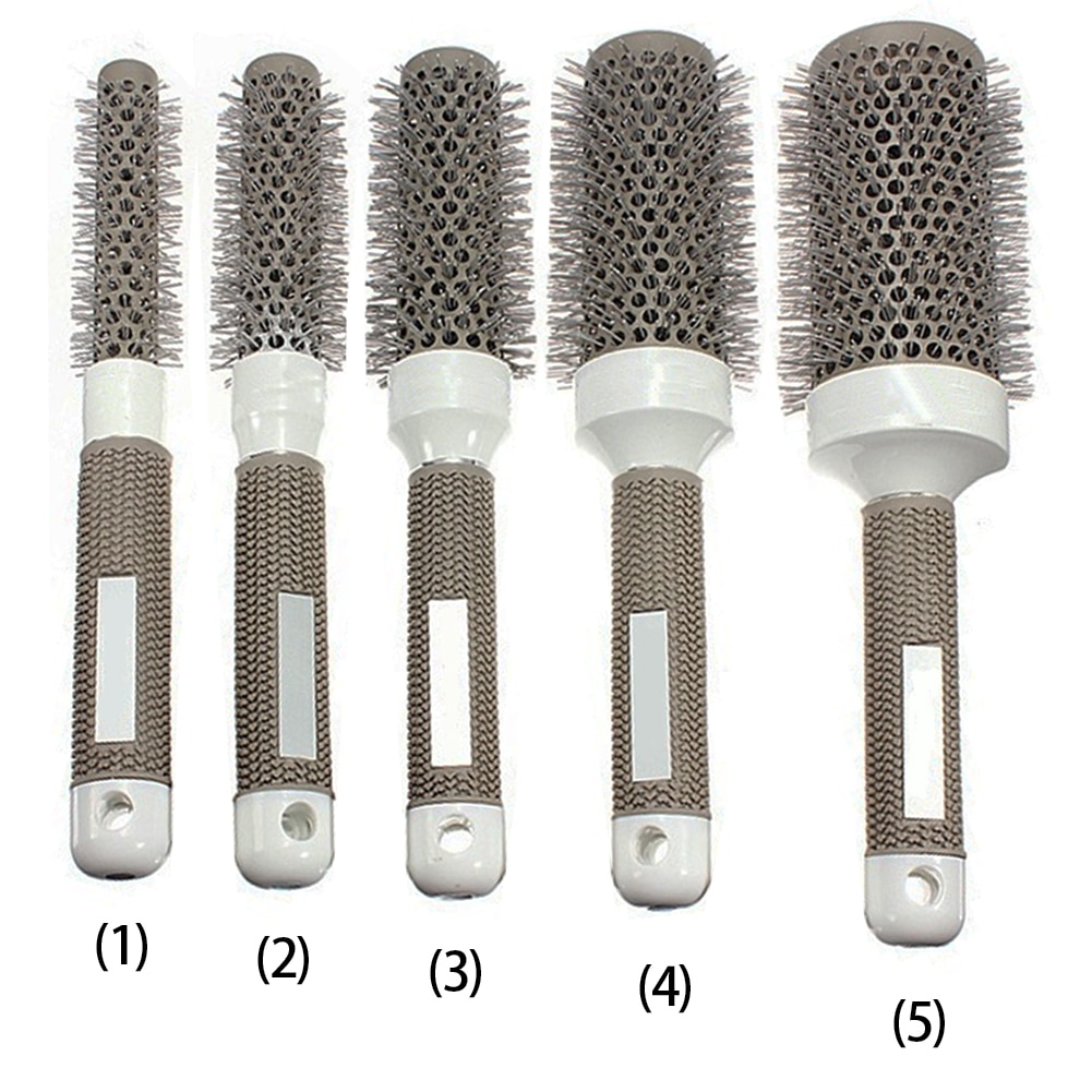 Hairdressing Brushes Ceramic Ionic Round Comb Salon Hair Styling Tools Brushes @