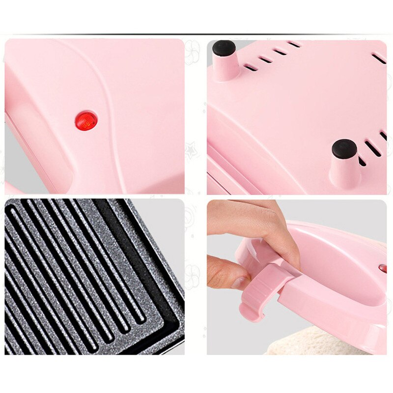 Wielofunkcyjny elektryczny opiekacz robić kanapek urządzenie śniadaniowe piec robić jajek i ciast sandalhera elektryczny Toster 650W