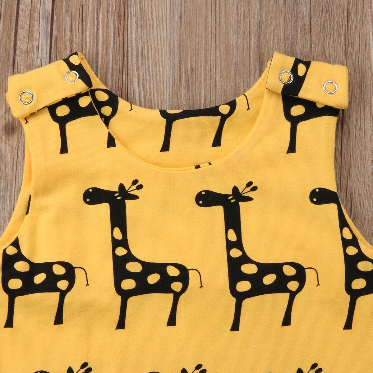 0-24M Cute Newborn Toddler Baby Boys Girls Cartoon Giraffe Rompers Jumpsuit Cute Baby Clothes Outfits