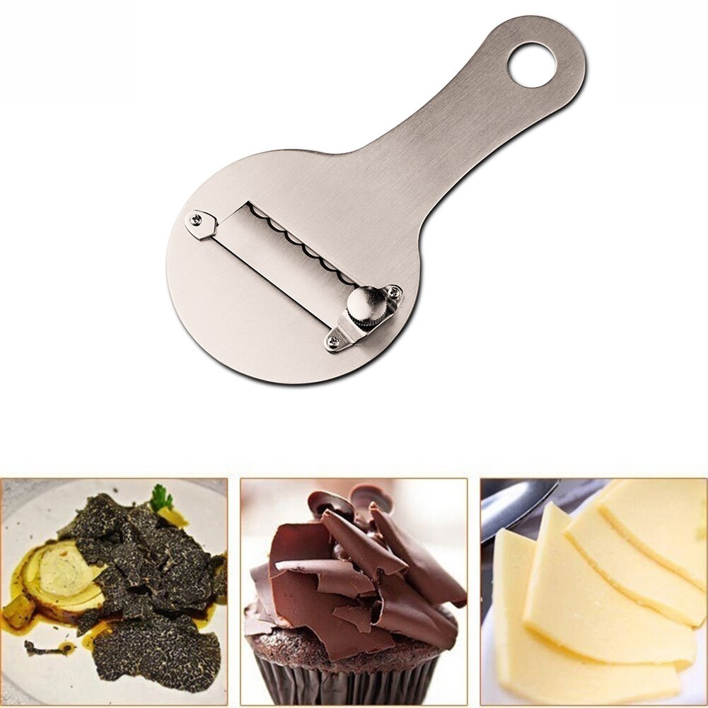Manual Stainless Steel Cheese Grater Kitchen Tool Planer DIY Adjustable Multifunction Chocolate Slicer Gadgets Cutter Scraping