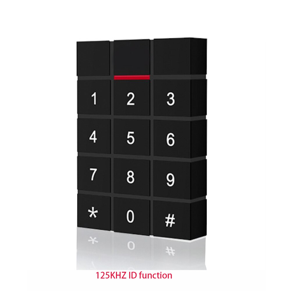 Standalone Access Controller RFID Access Control Keypad digital panel Card Reader support 125KHZ RFID 13.56MHZ Door Lock System: T11 125KHZ ID