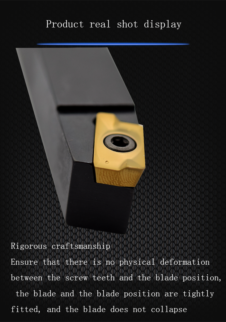 1PC Crude Boring Bar 75 Degrees Through Hole Boring Bars 1604 Forward / Reverse Knife Tool Holder Square Boring Holder