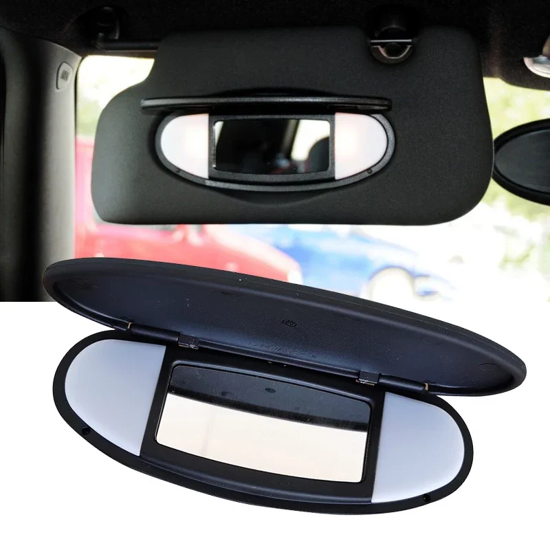 Pare-soleil de voiture, boîtier de panneau de pare-soleil, couvercle de miroir de vanité pour MINI Cooper S One D JCW R56 R55R57 R59 R60, accessoires d'intérieur