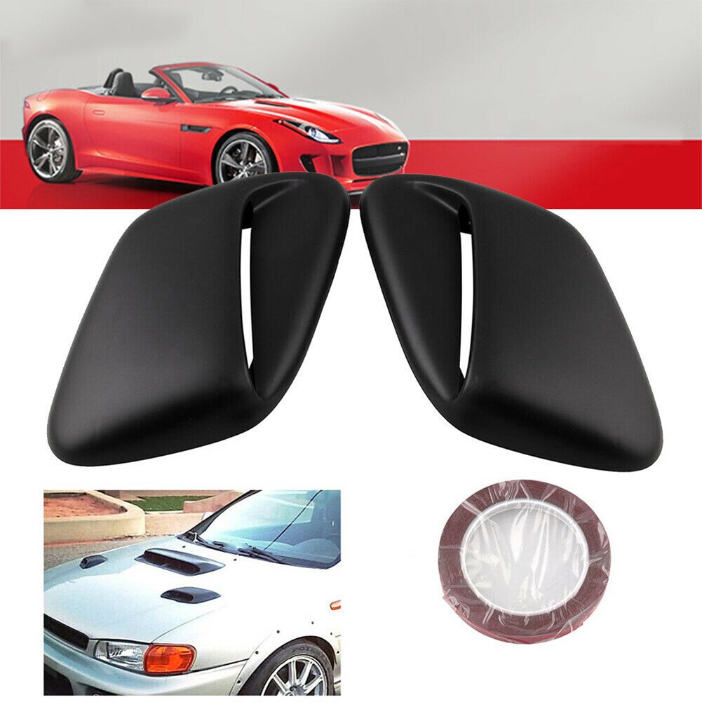 ABS Car Air Intake Scoop Bonnet Hood Vent Front Hood Vent Modified Hood Engine Cover For Subaru 99-01 GC8 GF8 STi WRX 2.5RS