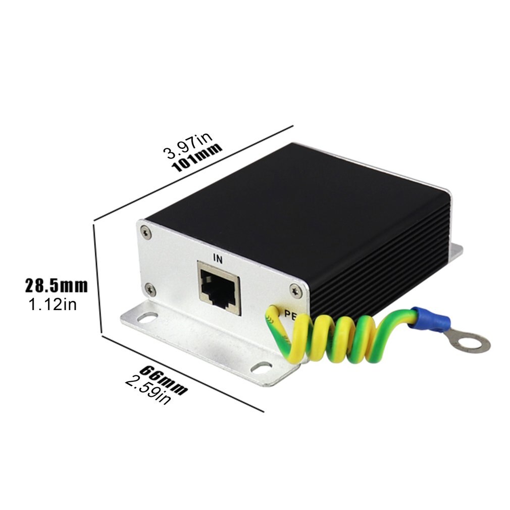 Network Lightning Protection Device Single-channel Network Lightning Arrester Protection Device Surge Protective Device YF-B1