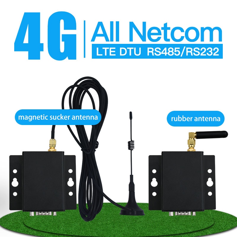 Industriel 2g 3g 4g dtu modem seriel port gsm gprs sender  rs232 rs485 uart 4g trådløs transceiver xz -dg4m