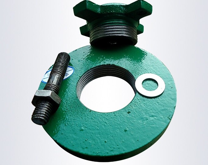 Base100 x 50 M12 round head Machine Anti-vibration Mounts pad,leveling mounts