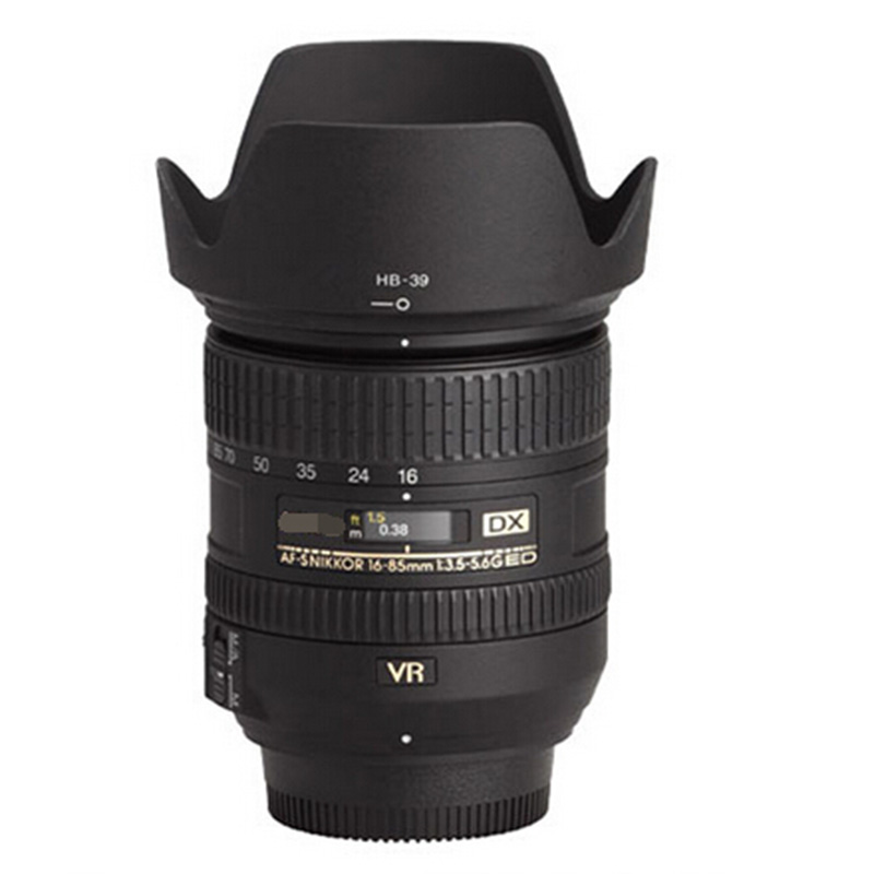 HB-39 HB 39 Gegenlichtblende blütenblatt baynet blume gegenlichtblende für Nikon AF-S 16-85mm f3.5-5,6G ED 67mm objektiv schutz Schwarz kunststoff