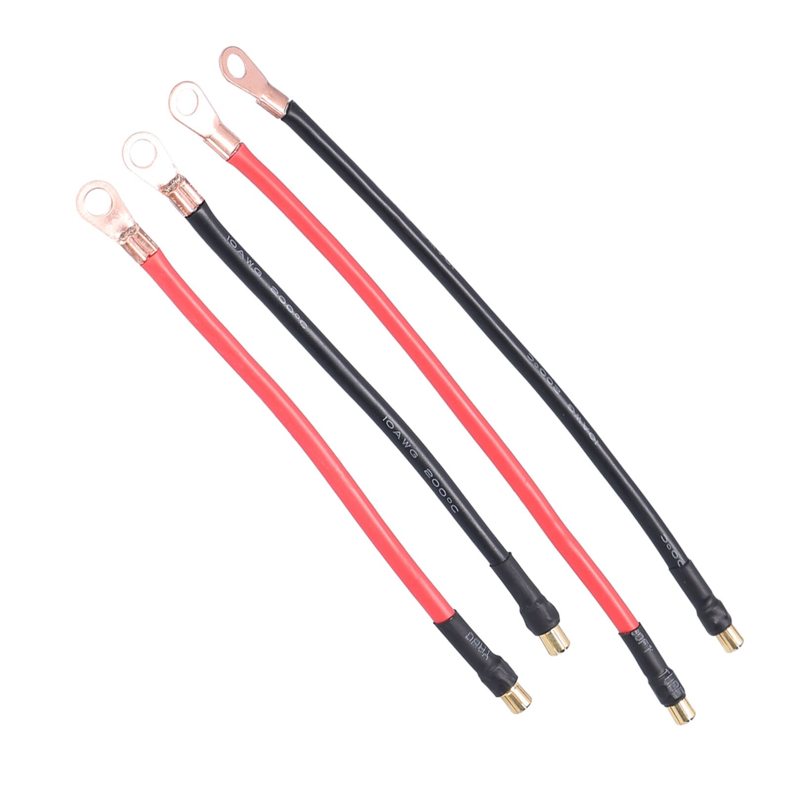 Spot Welding Pen Spot-welding Machine DIY Special Connect Wire 18650 Battery with 6.5mm Gold Plated Banana Plugs and Nose Lugs