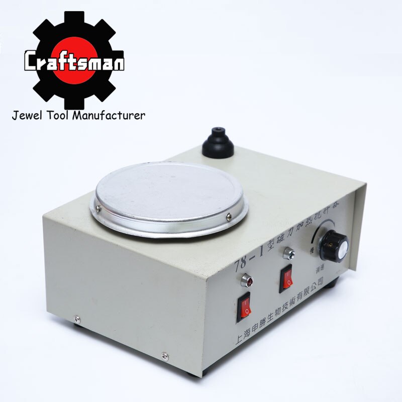 Lab Heating Dual Control Mixer 78-1 110/220V 250W 1000ml Plate Magnetic Stirrer No Noise/Vibration Fuses Protection
