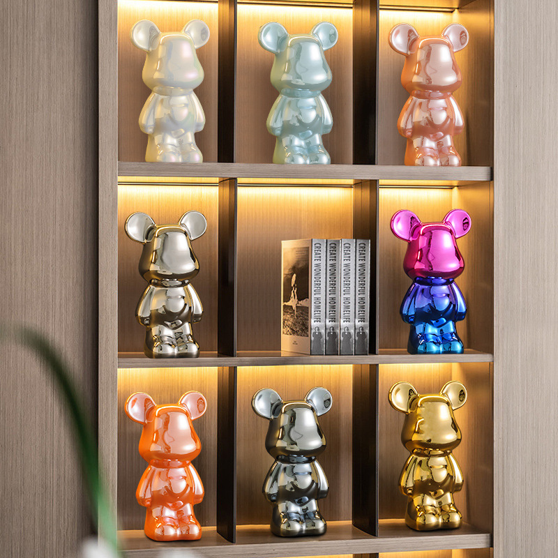 heftig Bär Wohnzimmer TV-Schrank Licht Luxus hoch-Ende Keramik Weinschrank Dekoration Dekoration Heimtextilien