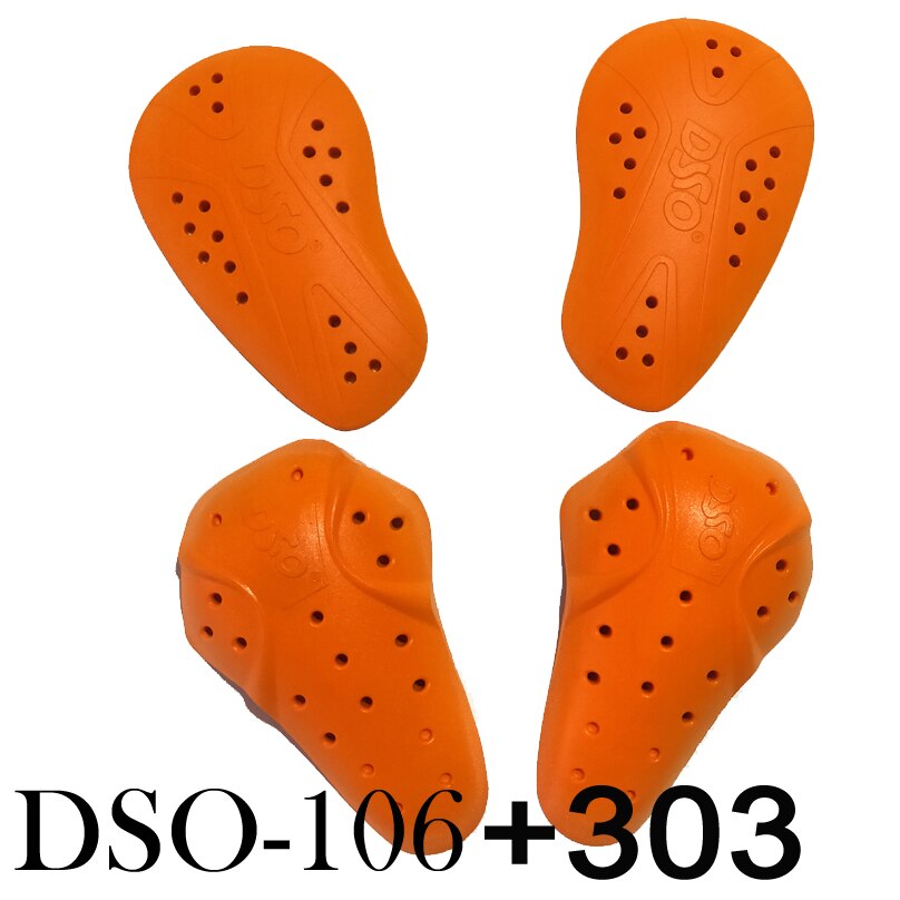 LEVEL 2 Motorcycle Knee Protector Motocross Rubber rebound Protector Knee Pad Motorbike Body Armor Armor Motorcycle Equipment: 106 and 303