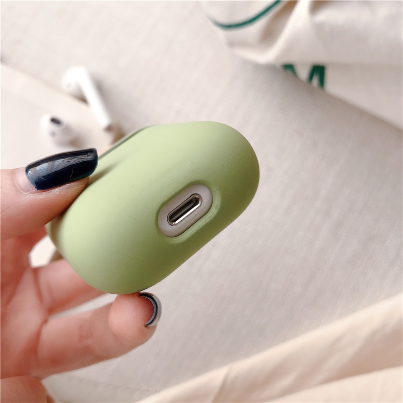 Original For Apple Airpods 1 2 Wireless Bluetooth Earphone Case Colorful Candy For Apple AirPods Pro PC Hard Cute Cover Box Case