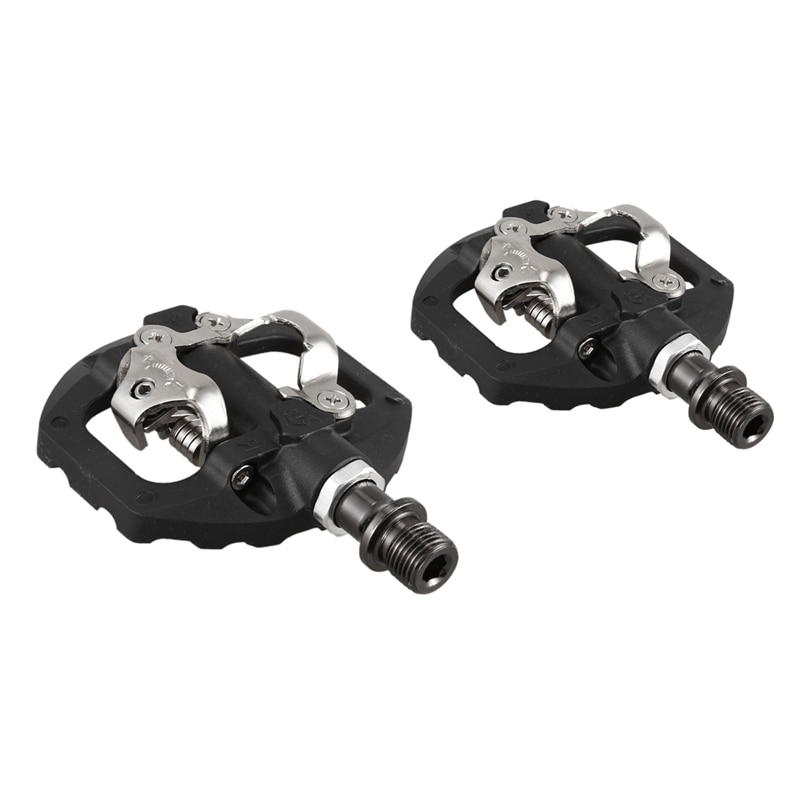 PEDALE,1piece Red--Pédale de vélo avec plate forme et adaptateur en