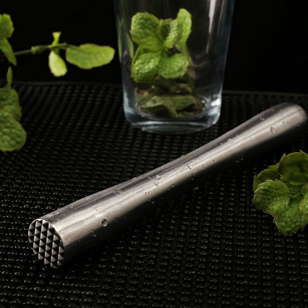 Cocktail Muddler Rvs Bar Mixer Bar Drink Mojito Cocktail Tool 18.5 Cm/22.5 Cm Cocktail