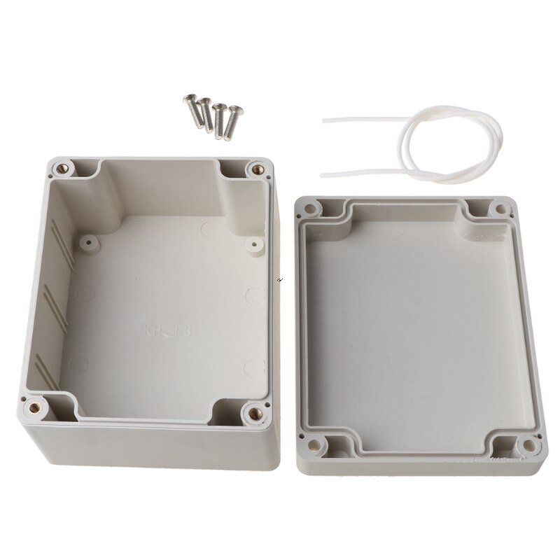 Aansluitdoos, waterdichte kunststof projectdoos ABS IP65 Elektronische aansluitdoos Behuizing voor communicatie, brandbestrijdingsmiddelen, elektriciteit(158 * 90 * 60mm
