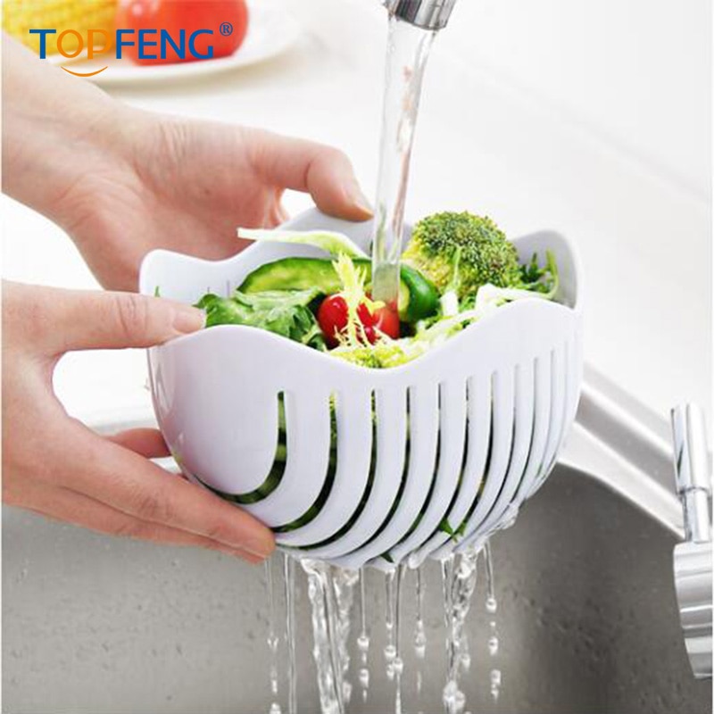 Topfeng groentekom en saladeverwerkingsgereedschap