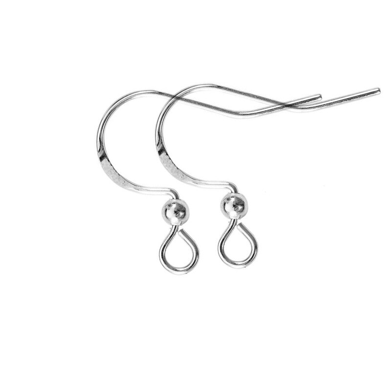 50 stuks 925 Sterling Verzilverd Oorbellen Haken Hypoallergeen Anti Allergie Oorbel Sluitingen Veel Voor Diy Sieraden Maken Benodigdheden