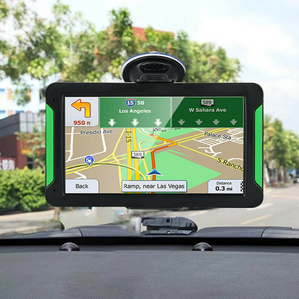 7 inchtouch skärm 8gb bil gps navigering satt och av-in bluetooth wifi fm sändare flerspråkig karta över europa