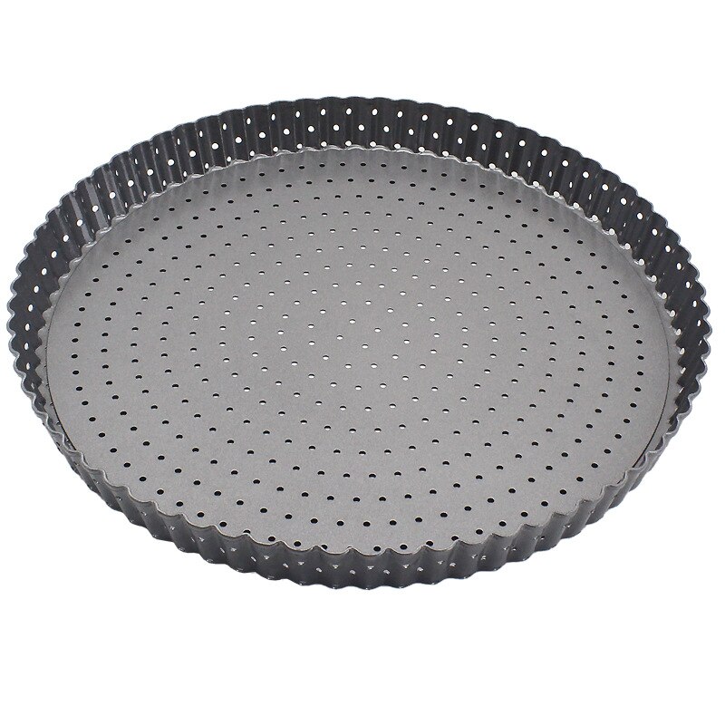 Ronde Rechthoek Taart Pizza Pie Bakken Lade Praktische Carbon Staal Pizza Pannen Non-stick Bakvormen Duurzaam Keuken Bakken Tools: Round