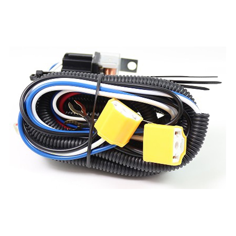 H4/9003 phare Booster câble fil harnais connecteur relais fusible prise noir H4 phare connecteur fusible prise économie d'énergie