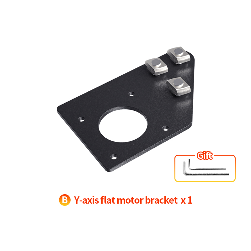 3D Printer Parts Y/X Axis Motor Mount Bracket And GT2 6mm with 2GT Tensioner For CR-10 Ender-3 DIY 3D Printer: SKU9