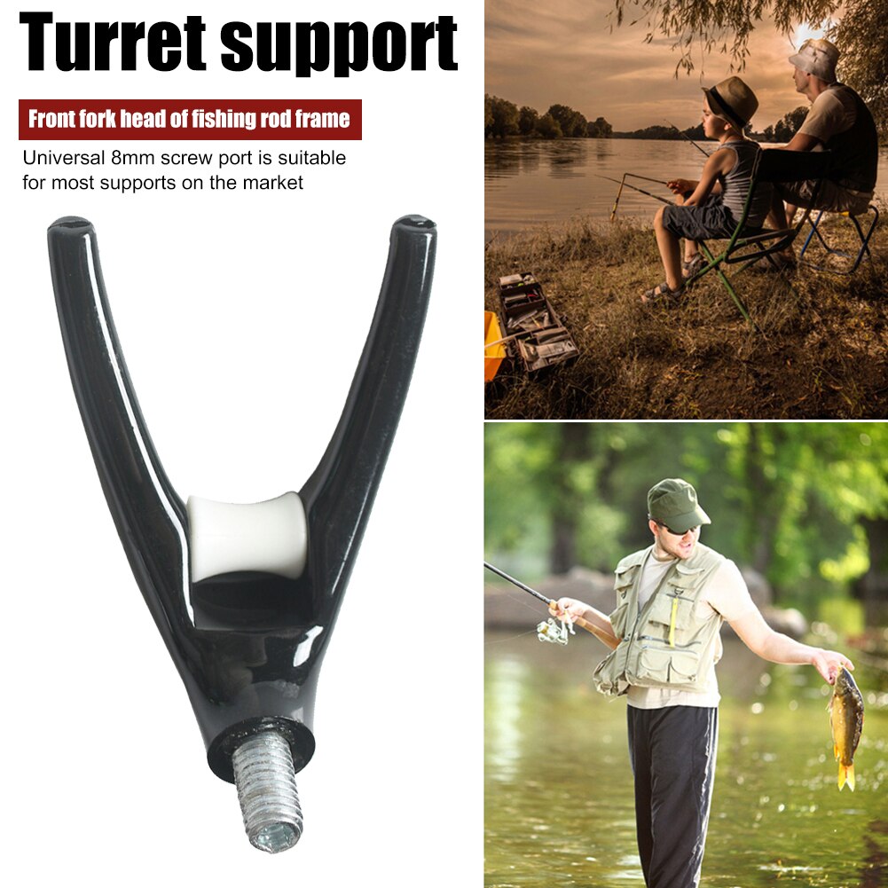 Lot De 5 Têtes De Support Pour Canne à Pêche - Filetage 3/8, Plastique, Pour Pêche à La Carpe