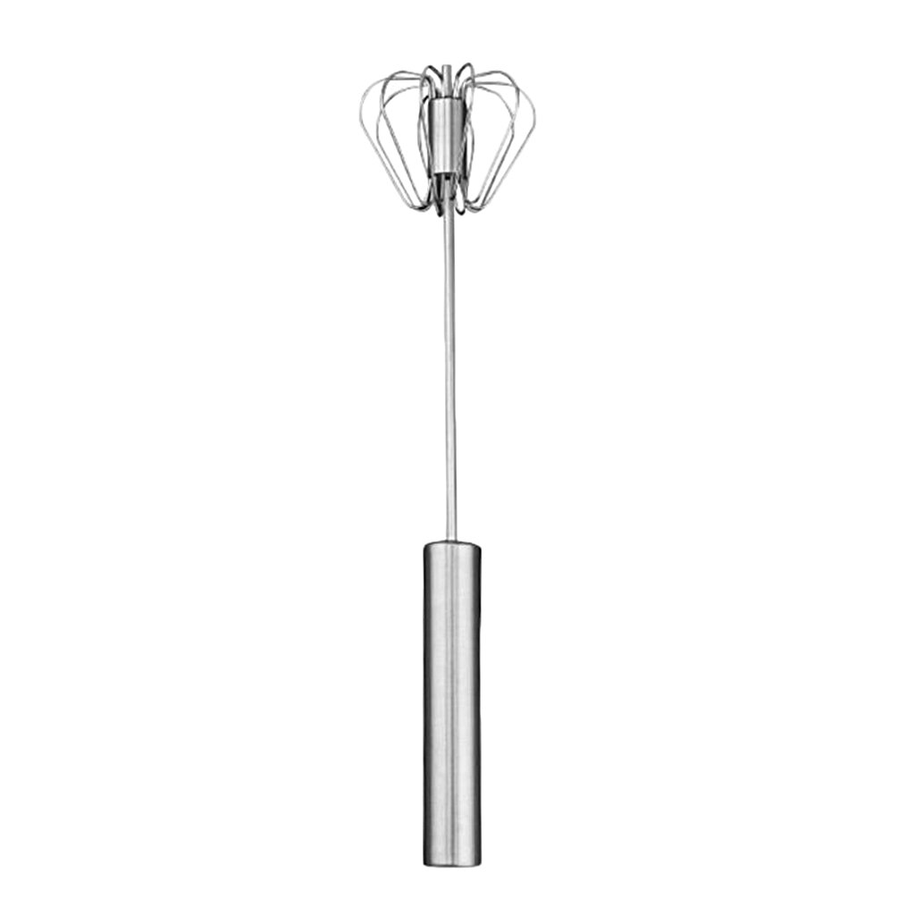 Manual ovo spin batedor para cozinha bolo de leite ferramenta versátil utensílio: 14Inch Stainless