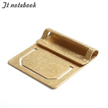 6 Pcs Brass Vintage Stationery Bookmark Index Clip Label Folder Handbook Book Metal Bookmark Holder Office School Students