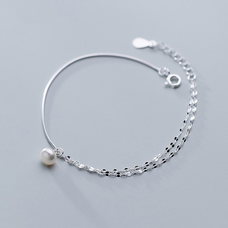 Zilveren Armband Vrouwelijke 925 Enkelband Vrouwen Sterling Accessoires Voor Sieraden Snake Chain Op Been Zilveren Decoratie Voet Zomer S3211