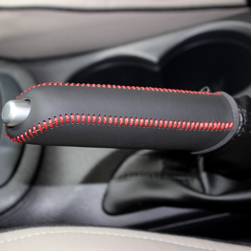 Juste de frein à main de voiture en fibre de carbone,manchon de frein