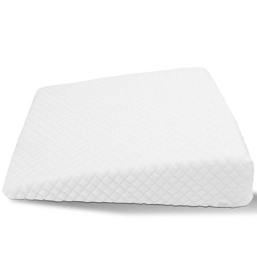 Sleep Positioner White Bassinet Baby Wedge Pillow Prevent Flat Head Anti Reflux Raised Colic Pillow Cushion Shaping Pillow