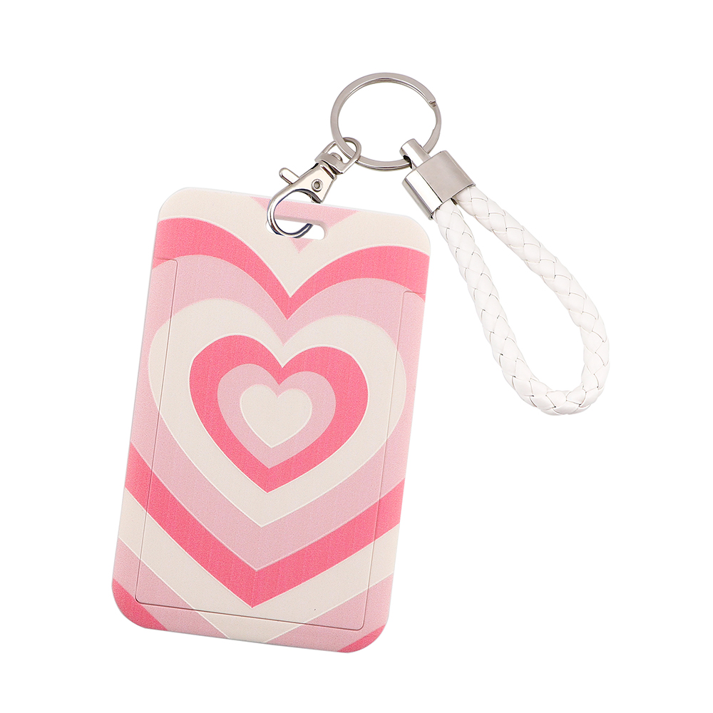 Ransitute R2764 Neue Für Student Arbeiter Handheld Keychain Karte Halter Visitenkarte Bank Karte Student ID Karte Halter: 16