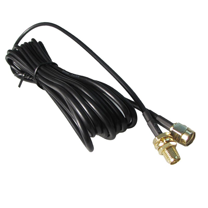 ANYSECU 9M 6M 3M RG174 RP-SMA Extension Cable Male to Female Interface Pure Copper for WiFi Wi-Fi Router Antenna Coaxial