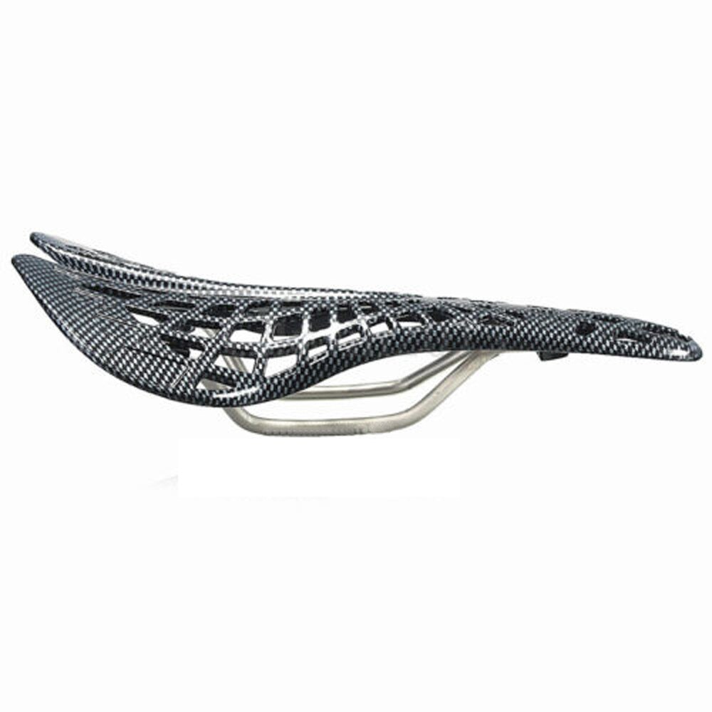 Carbon Fiber Bicycle Saddle Mountain Bike Bicycle Hollow Seat Cushion Hollow Breathable mtb saddle Riding Accessories IN STOCK