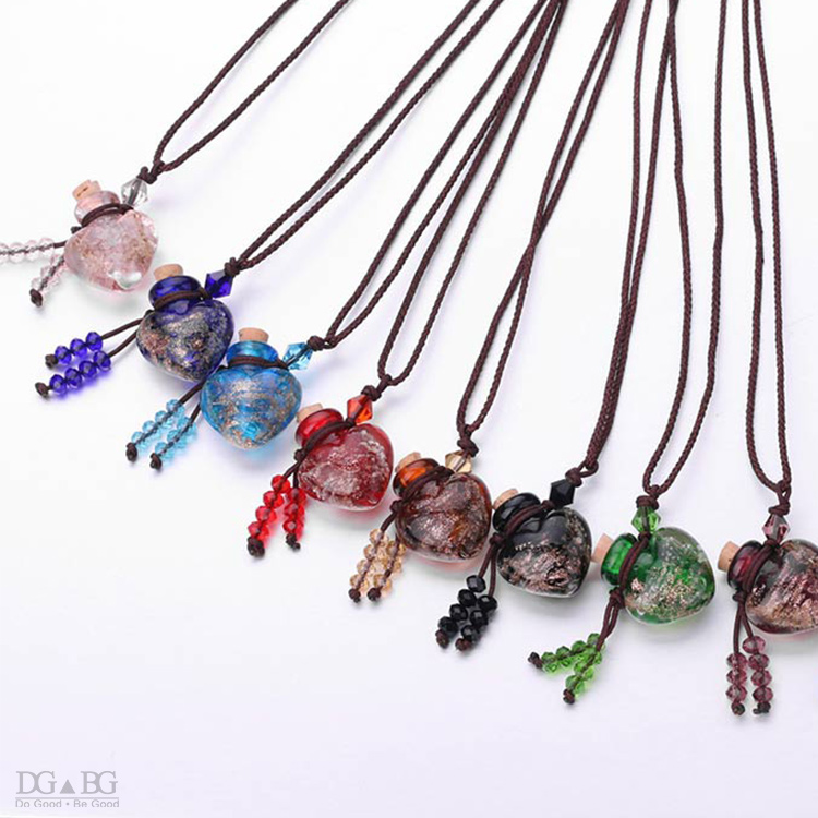 Soul Hanger Essentiële Olie Diffuser Fles Mini Urn Hartvormige Ketting Huisdier Crematie Asgrauw Aandenken Hond Kat Gedenkteken